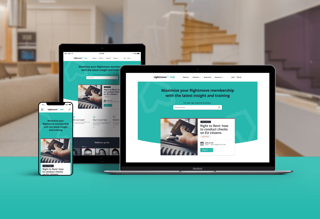 Rightmove Hub - UI Design project